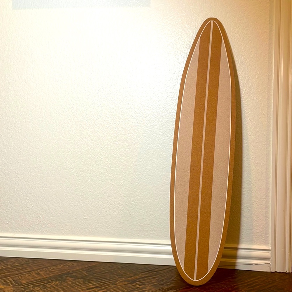 Cork and Foam Decorative Surfboard